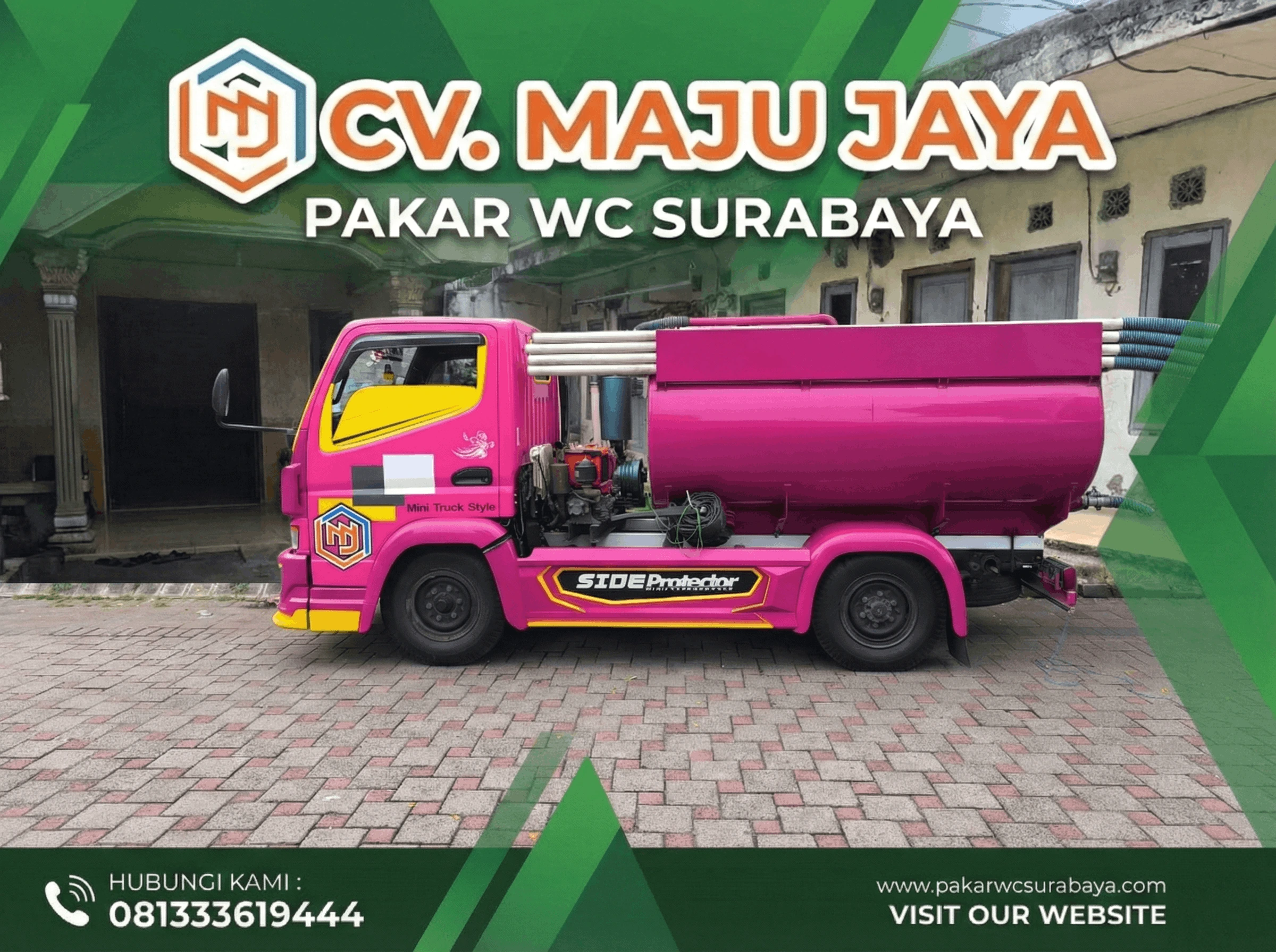 Sedot WC dan Service Saluran Mampet​